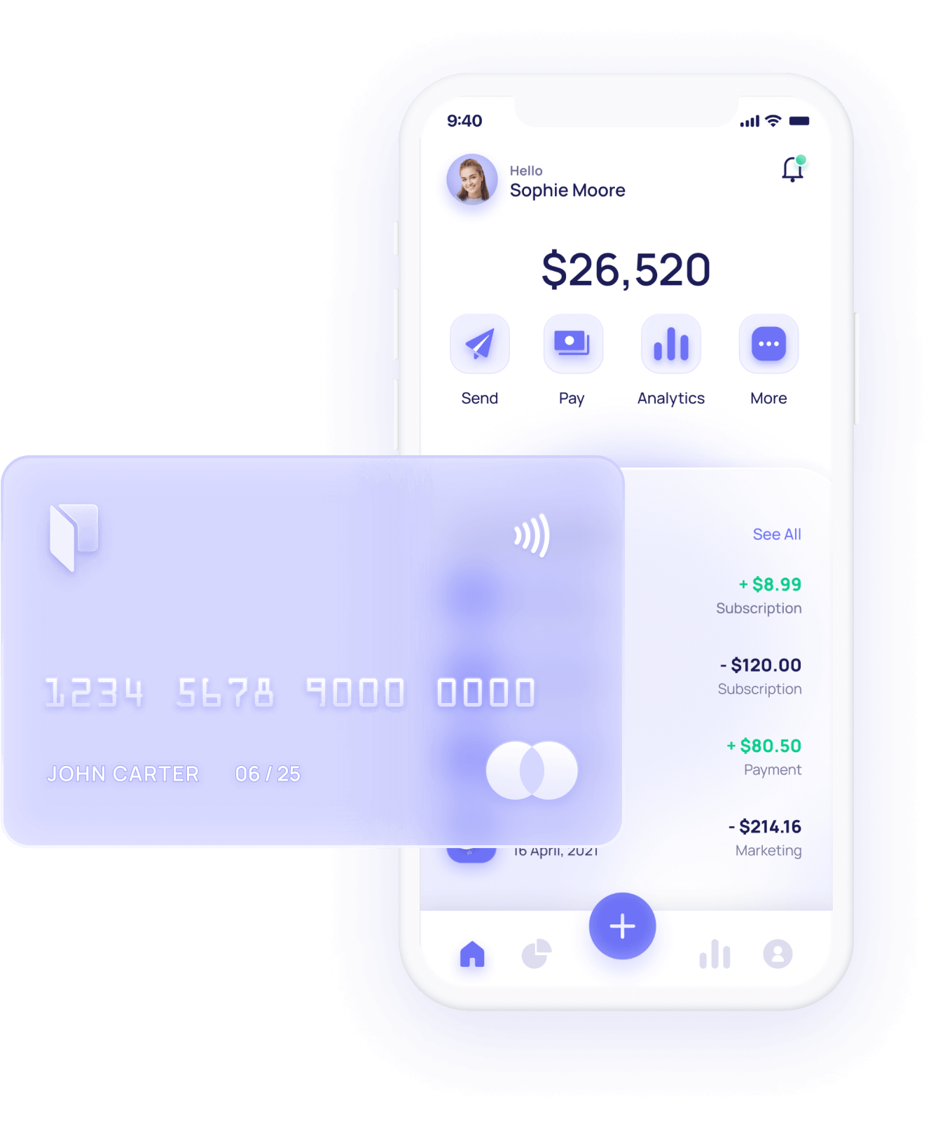 Finance App - Finance X Webflow Template